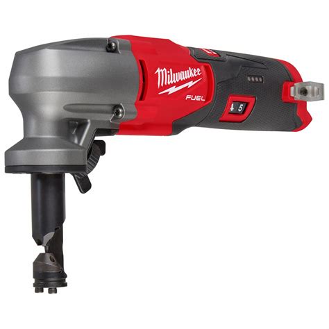 milwaukee cordless sheet metal nibbler|milwaukee 12v sheet metal cutter.